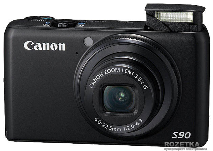 キヤノン　Canon Power Shot S90 中古 Фотоаппарат Canon PowerShot S90 купить на ROZETKA | Отличная