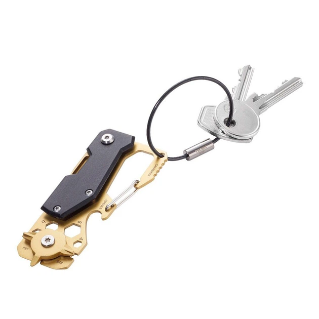 Брелок-мультинструмент Toolinator, золотой 4643488 - изображение 3