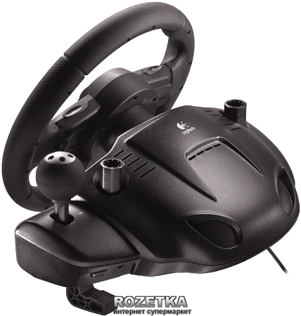 Проводной руль Logitech Driving Force GT PS3 Black (941-000101