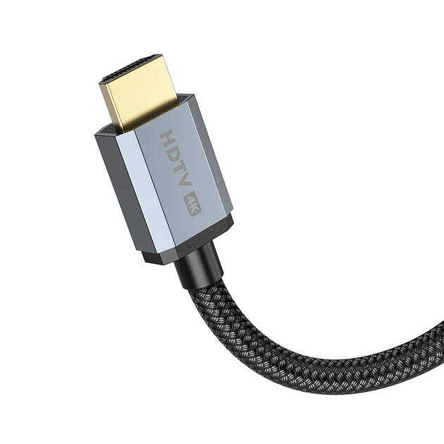 Кабель HOCO HDTV 2.0 Male to Male 4K HD data cable US03 (L=1M) 4758304 - изображение 5
