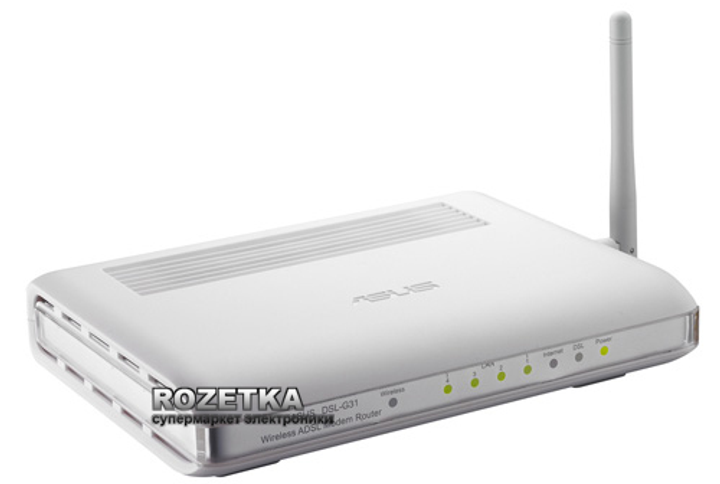 Настройка asus dsl g31