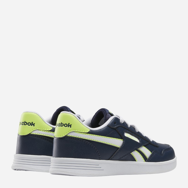Sneakersy młodzieżowe chłopięce Reebok Court Advance 100200934 38 (5.5UK) Ciemnogranatowe (1200143741252) - obraz 3