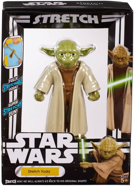 Rozciągliwa zabawka Stretch Yoda (5029736079871) - obraz 1