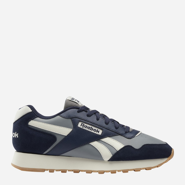 Buty sportowe męskie do kostki Reebok Glide 100201415 42.5 (8.5UK) Ciemnogranatowy/Szary (1200143647110) - obraz 1