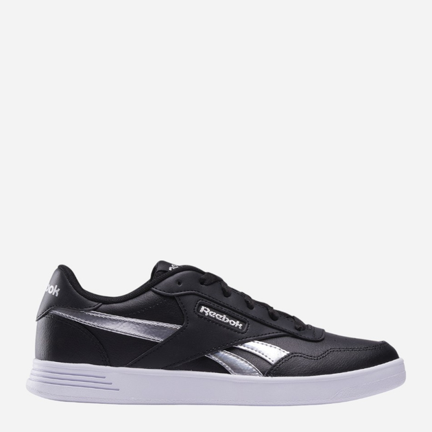 Жіночі кеди низькі Reebok Court Advance 100202591 37 (4UK) Чорний/Сріблястий (1200143820360) - зображення 1