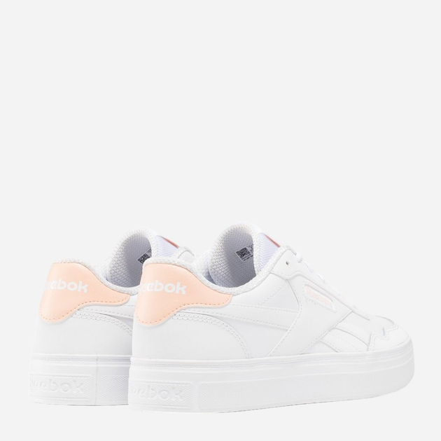 Sneakersy damskie do kostki Reebok Court Advance Bold 100207970 36 (3.5UK) Białe (1200143735077) - obraz 4