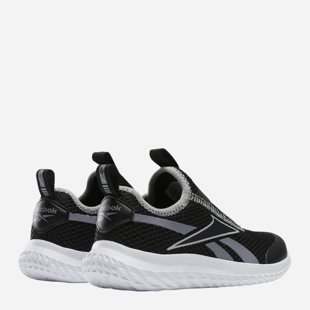 Buty do biegania chłopięce Reebok Rush Runner Slip-on 100202253 32 (1UK) Czarne (1200143760673) - obraz 3