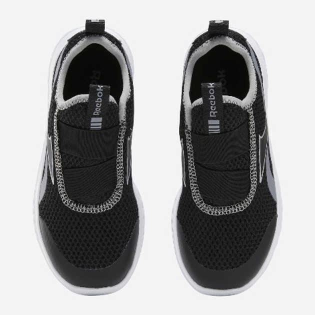 Buty do biegania chłopięce Reebok Rush Runner Slip-on 100202253 31 (13UK) Czarne (1200143760659) - obraz 4