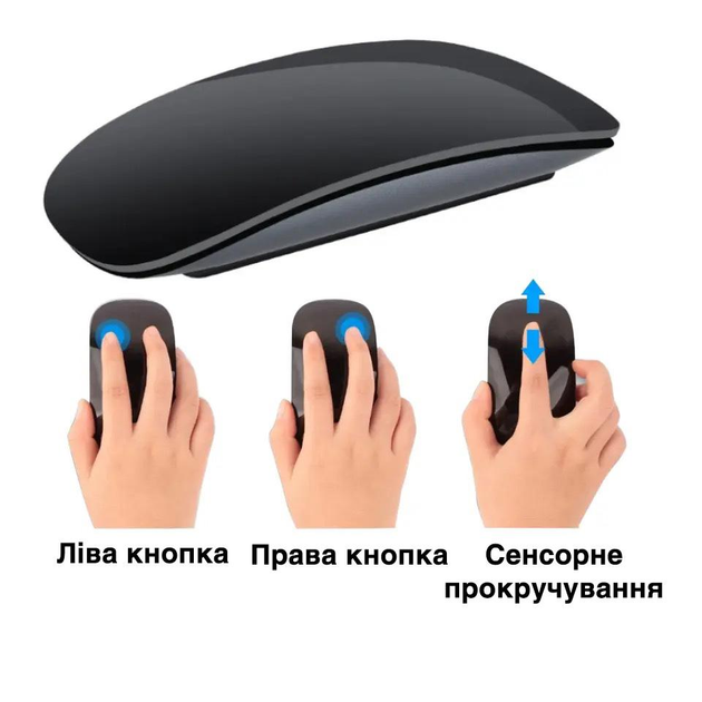 Беспроводная компьютерная мышь с Bluetooth и сенсорным прокручиванием страниц - изображение 2