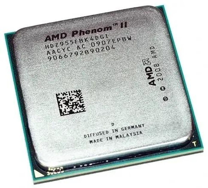 Процессор AMD Phenom II x4 955 BE 3.2 GHz AM3, 125W (Deneb C2) Б/У ...