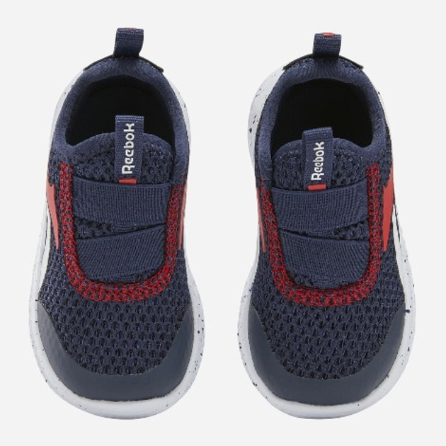Buty do biegania chłopięce Reebok Rush Runner Slip-on 100206745 24 (7UK) Ciemnogranatowe (1200143781166) - obraz 4
