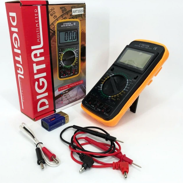 Мультиметр Digital DT-9208A цифровой универсальный - изображение 14