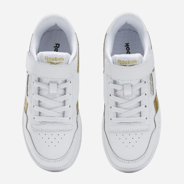 Sneakersy dziewczęce Reebok Court Advance Elasti 100208355 34 (2.5UK) Białe (1200143791905) - obraz 4