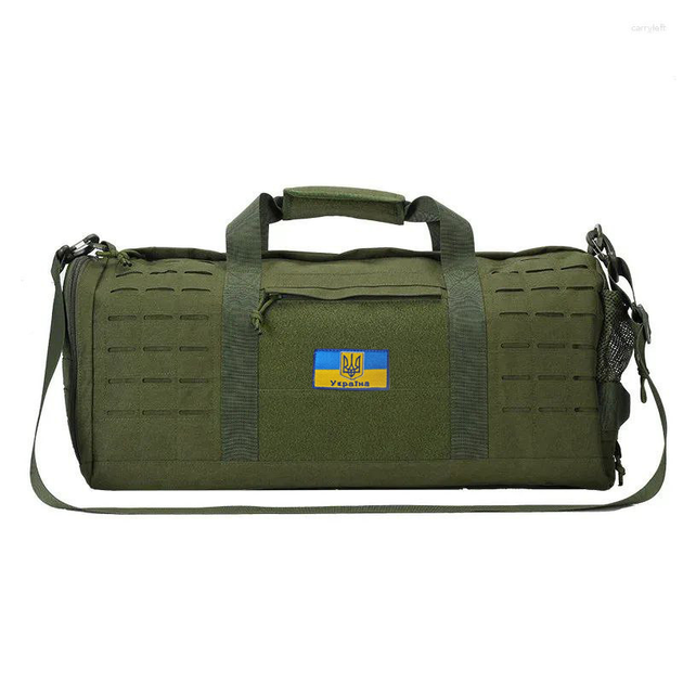 Тактическая походная сумка Solve Molle на 40 л Laser Олива KT6003101 - изображение 2