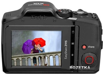 Kodak EasyShare Z915 コンパクトデジタルカメラ Фотоаппарат Kodak EasyShare Z915 Black + SD 4Gb купить на ROZETKA