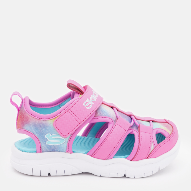 Детские спортивные сандалии для девочки Skechers 303276L HPMT 33.5 Розовые (197627638287) 