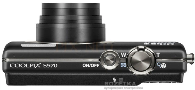 【オールドコンデジ】 Nikon COOLPIX S570 Фотоаппарат Nikon Coolpix S570 Black купить на ROZETKA | Отличная