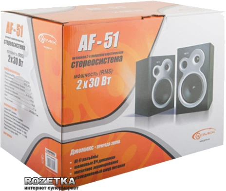 Акустическая система Gemix AF-51 Black – фото, отзывы