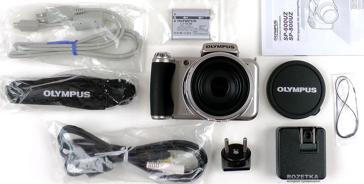 Фотоаппарат Olympus SP-800UZ Silver купить на ROZETKA | Отличная