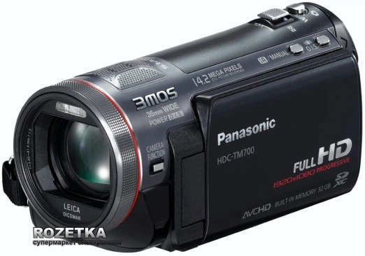Видеокамера Panasonic HDC-TM700 – фото, отзывы, характеристики в