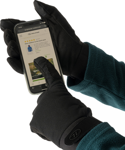 Перчатки Highlander Aqua-Tac Waterproof Gloves Black M (GL095-BK-M) - изображение 2