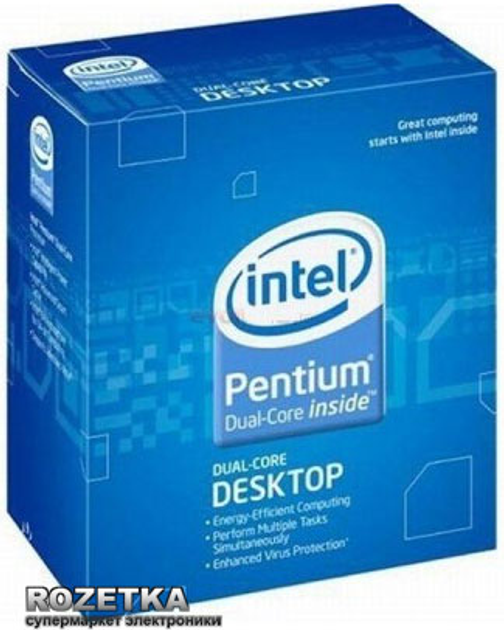 Процессор Intel Pentium Dual-Core E6600 3.06GHz/2MB/1066MHz (BX80571E6600)  s775 BOX