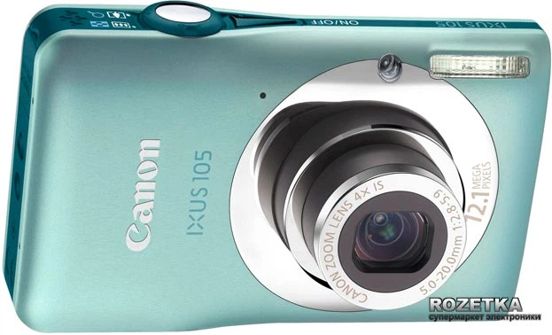 Фотоаппарат Canon IXUS 105 Turquoise купить на ROZETKA | Отличная