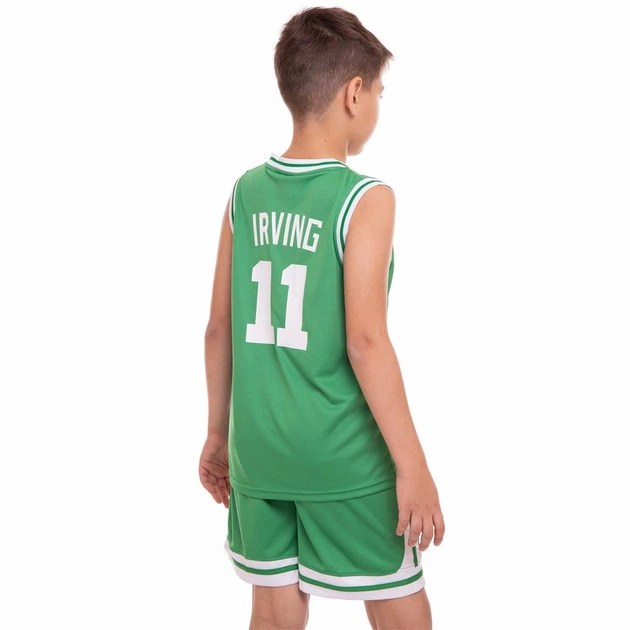 Форма баскетбольная детская NBA клуб Boston Celtics 11 размер S (116-122 см) 6354 - изображение 5