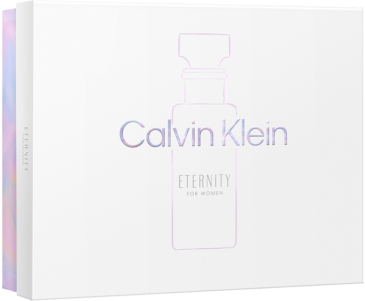 Zestaw prezentowy damski Calvin Klein Eternity Woda perfumowana 100 ml + Woda perfumowana 10 ml + Balsam do ciała 100 ml (3616304966682) - obraz 3