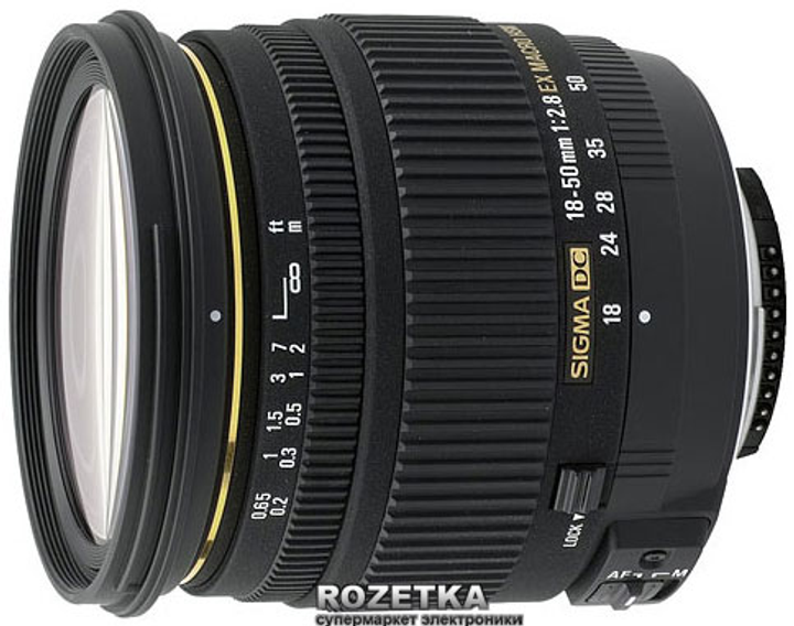 Sigma 18-50 mm f2.8 EX DC Macro HSM for Canon – фото, отзывы