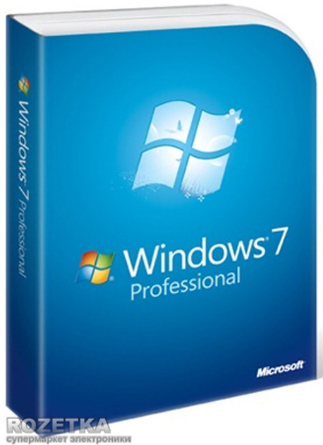 Операционная система Windows 7 Professional Ukrainian DVD BOX (FQC ...
