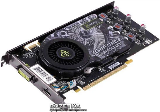 【特価】レアデックまとめ売り90個 Видеокарта XFX PCI-Ex GeForce 9800 GT 512MB GDDR3 (256bit) (550