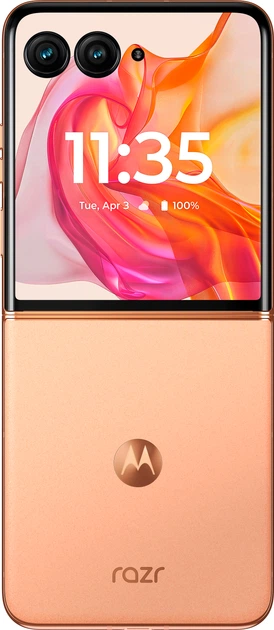 Smartfon Motorola Razr 50 Ultra 12/512GB Peach Fuzz (PB1T0056PL) - obraz 5