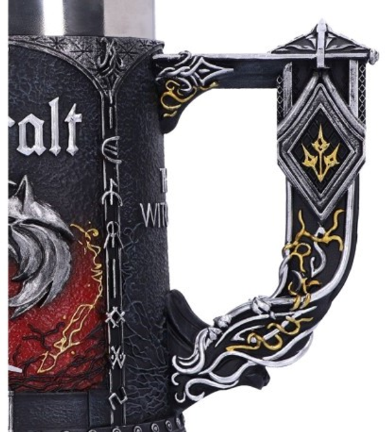 Kufel Nemesis Now The Witcher Trinity Tankard Wiedzmin Trinity kolekcjonerski 500 ml (801269146931) - obraz 6