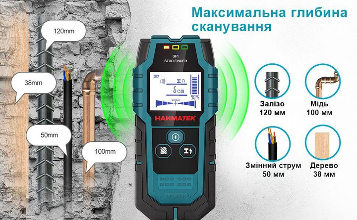 Приборы для поиска и обнаружения скрытой проводки | СЕМ ТЕСТ ИНСТРУМЕНТ