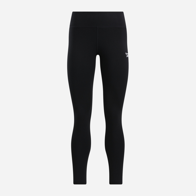 Legginsy sportowe damskie Reebok Ri Sl Cotton Legging 100037549 2XS Czarne (4066762766598) - obraz 1