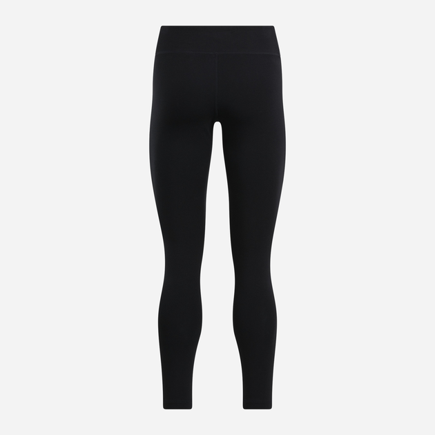 Спортивні легінси жіночі Reebok Ri Sl Cotton Legging 100037549 M Чорні (4066762766635) - зображення 2