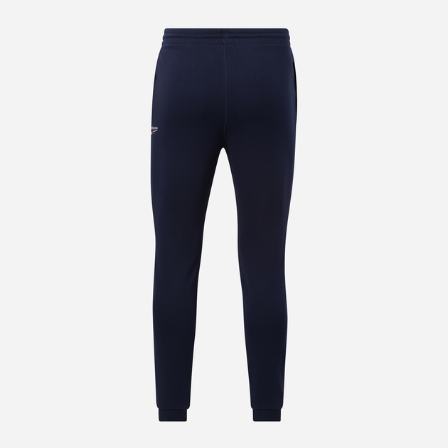 Спортивні штани чоловічі Reebok Identity Small Logo Ft Jogger 100049529 2XL Темно-сині (4066751213492) - зображення 8