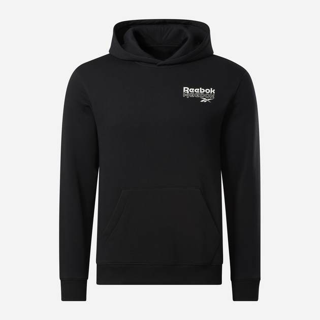 Худі чоловіче Reebok Ri Brand Proud Hoodie 100076385 L Чорне (1200143336625) - зображення 1