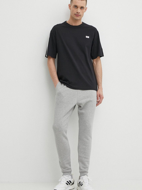 Спортивні штани утеплені чоловічі Reebok Identity Small Logo Fleece Jogger 100202848 XL Сірі (1200143504901) - зображення 3