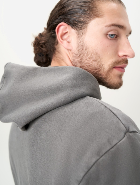Худі чоловіче Reebok Ri Washed Oth Hood 100205480 XL Чорне (1200143834220) - зображення 3
