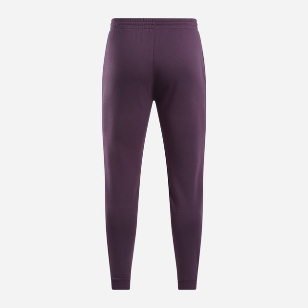 Спортивні штани утеплені чоловічі Reebok Identity Small Logo Fleece Jogger 100206013 S Сливові (1200143859605) - зображення 6