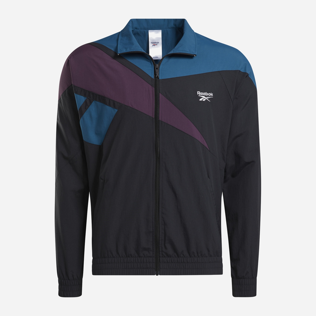 Спортивна кофта чоловіча Reebok Cl F Fr Tracktop 100206048 L Чорна (1200143879962) - зображення 1