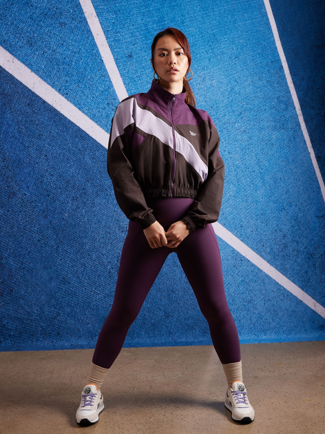 Спортивна кофта жіноча Reebok Cl Fr Track Top 100206054 XS Чорна (1200143860540) - зображення 2