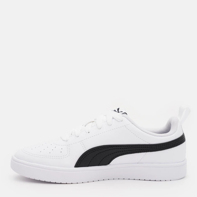 Sneakersy chłopięce Puma Rickie JR 38431103 37 Białe z czarnym (4064536267746) - obraz 3