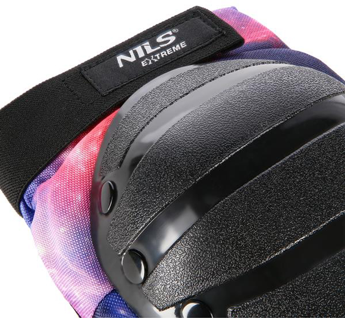 Набір захисту Nils Extreme H734 Розмір L фіолетово-чорний (5907695514520) - зображення 8