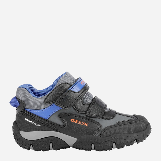 Buty sportowe chłopięce na rzepy Geox J162YA050BU-C0245 29 Czarny/Szary (8050036182692) - obraz 1