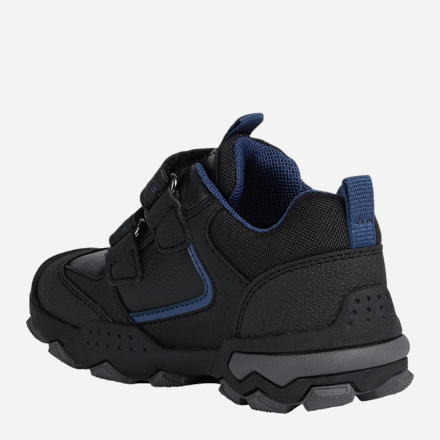 Buty sportowe młodzieżowe chłopięce na rzepy Geox J949VD054FU-C9116 36 Czarne (8050036298102) - obraz 4