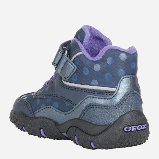 Дитячі зимові черевики для дівчинки Geox B04H1A054FU-C4269 27 Сині (8050036157164) - зображення 3