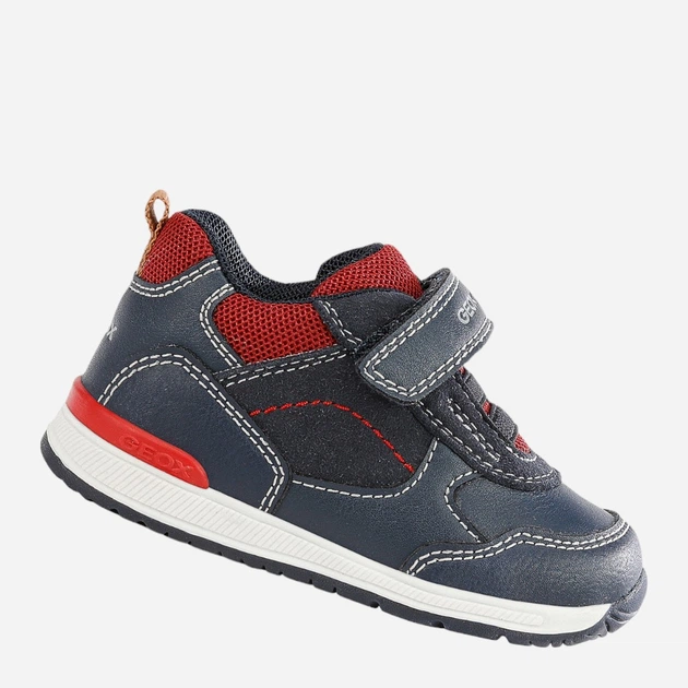 Sneakersy chłopięce Geox B160RA054AU-C0735 24 Granatowe (8050036214201) - obraz 3